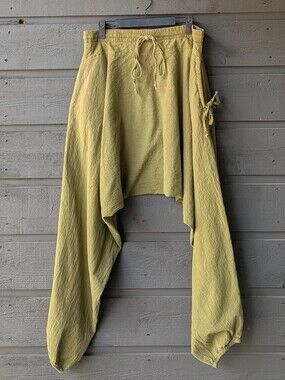 Buddha Pants Savannah Winter Harem Pants Medium Drop Crotch Boho Yoga Hippie